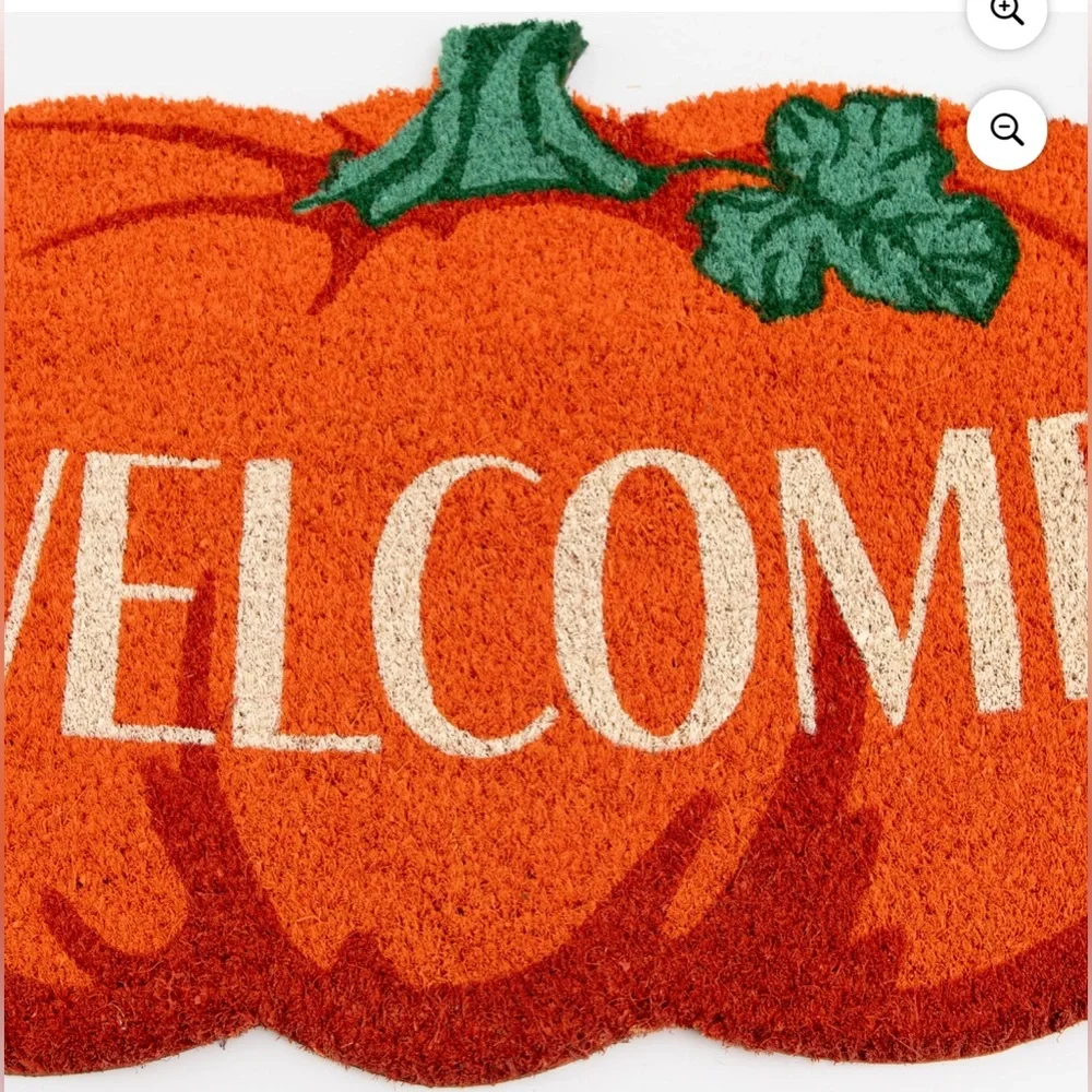 Way to Celebrate 18x30 Pumpkin Outdoor Coir Mat